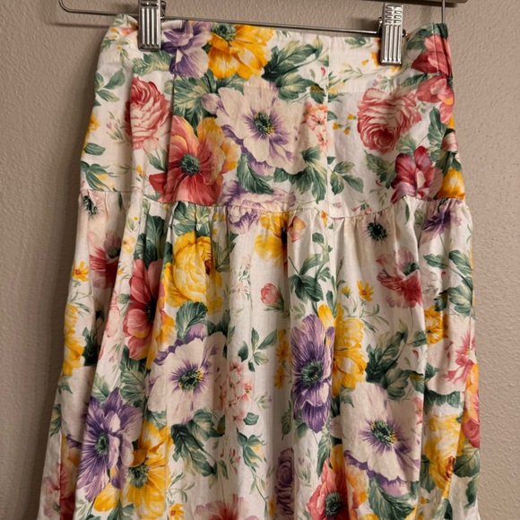 PETERSYN‎ Rocco Floral Tiered Skirt - Picture 5 of 7